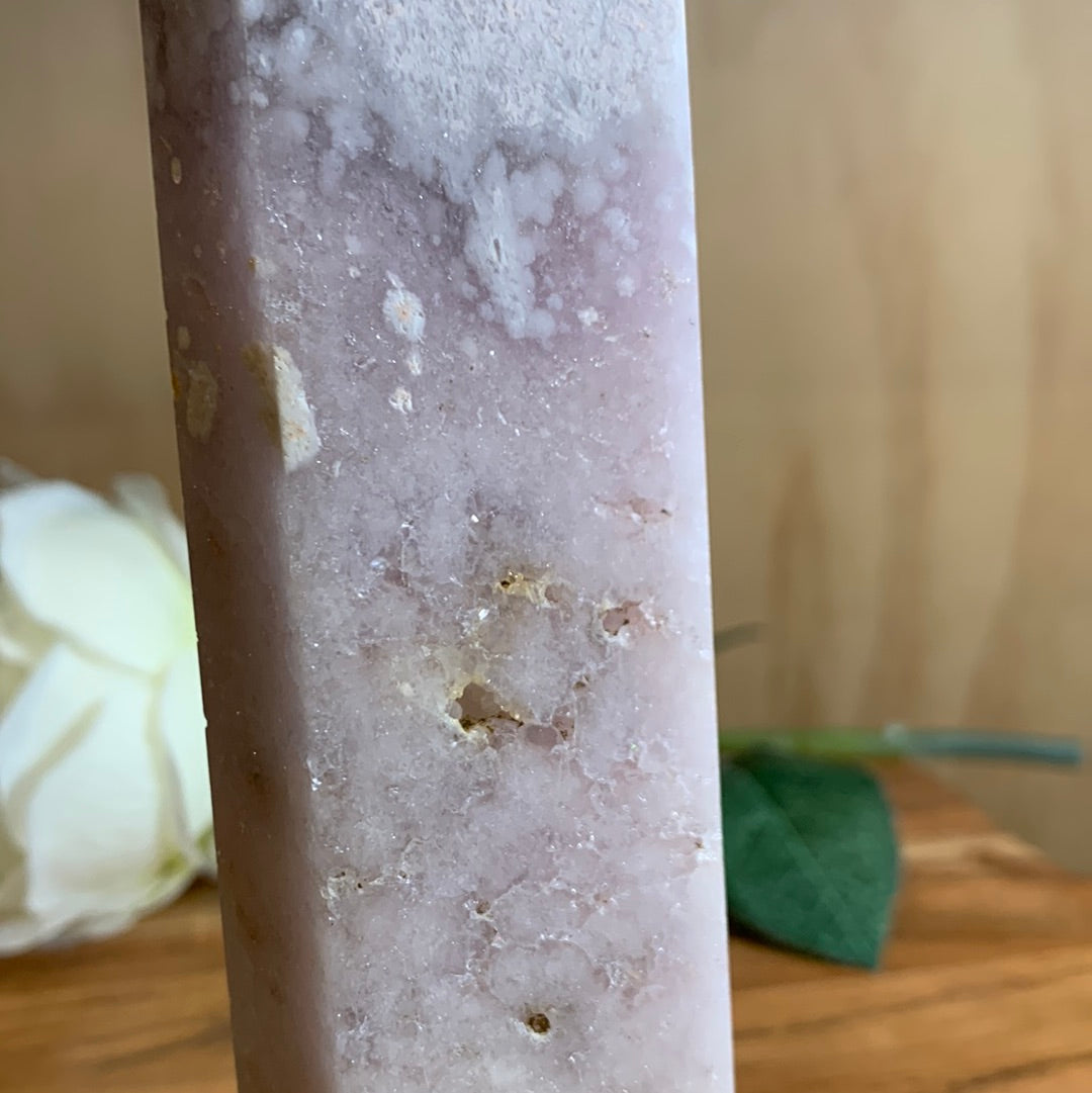 PINK AMETHYST TOWERS (LARGE)