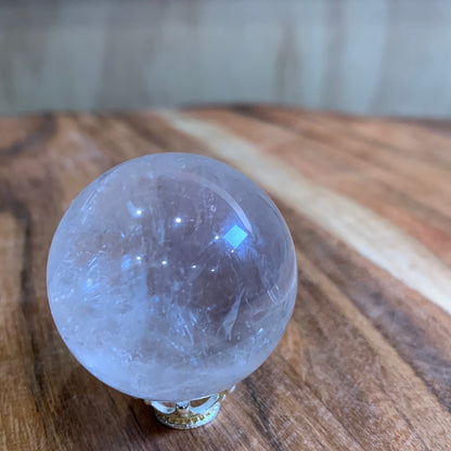 CLEAR QUARTZ SPHERE