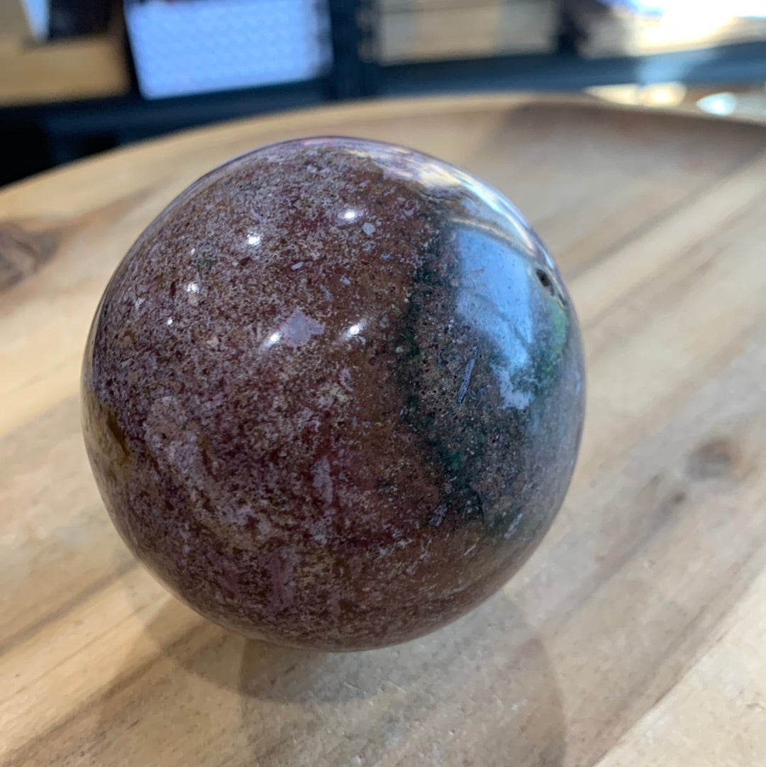 OCEAN JASPER SPHERES (VARIOUS SIZES)