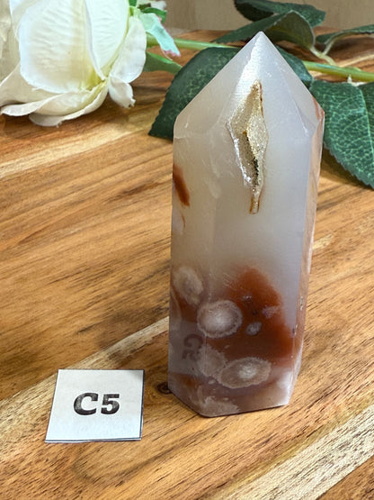FLOWER AGATE POINTS