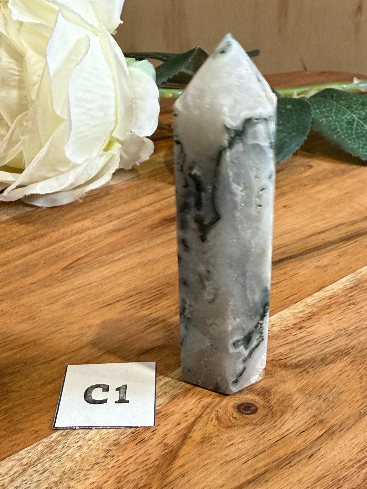 AGATE MOSS POINTS