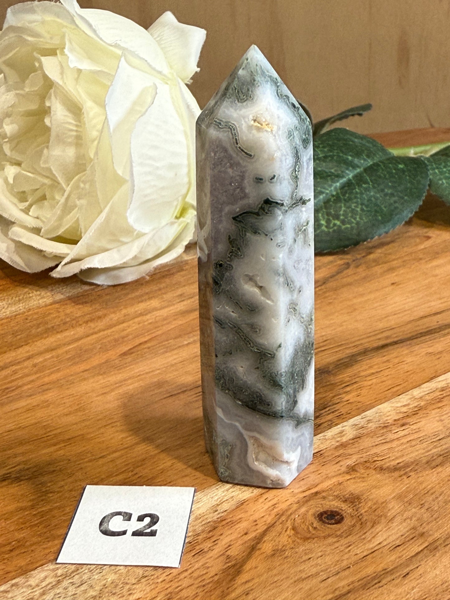 AGATE MOSS POINTS