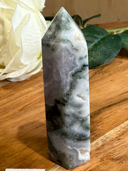 AGATE MOSS POINTS