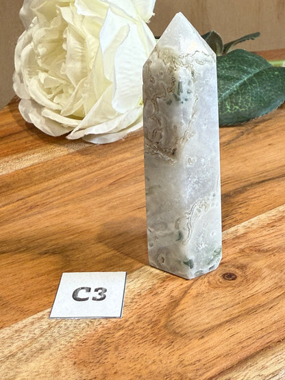 AGATE MOSS POINTS