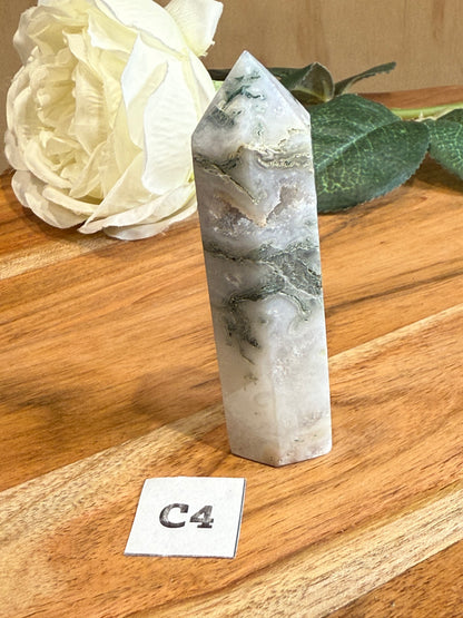 AGATE MOSS POINTS