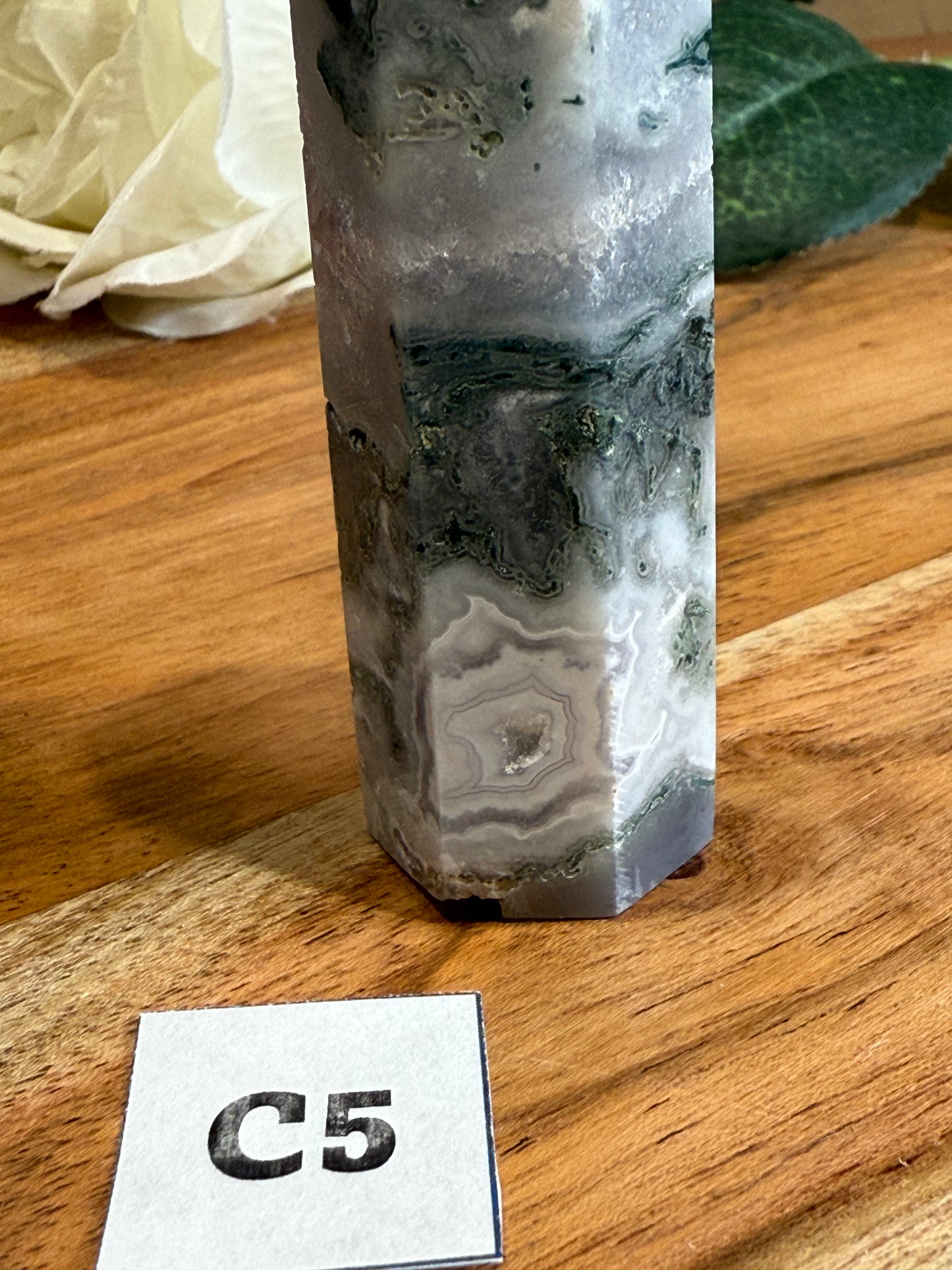 AGATE MOSS POINTS