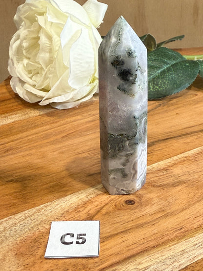 AGATE MOSS POINTS