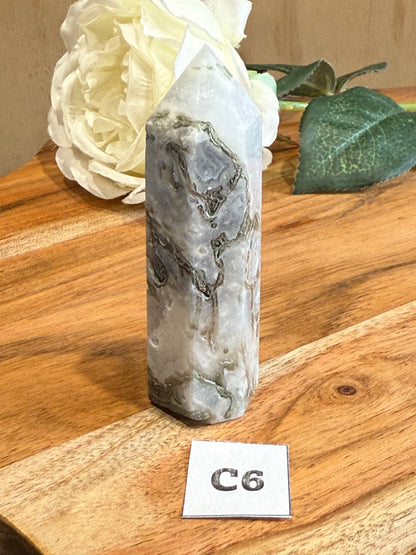 AGATE MOSS POINTS