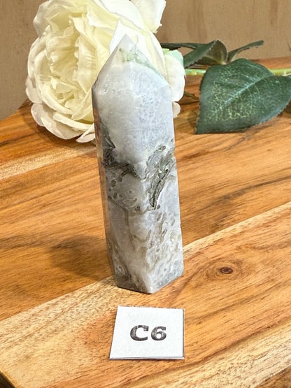 AGATE MOSS POINTS