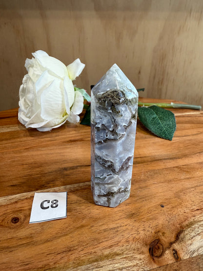 AGATE MOSS POINTS