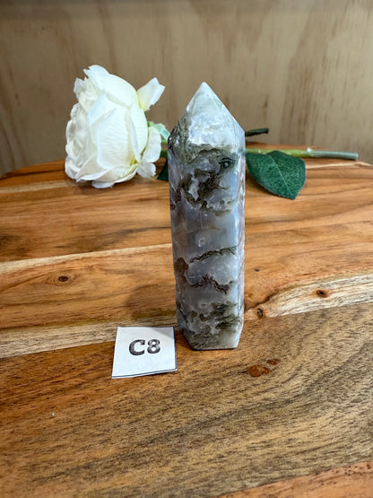 AGATE MOSS POINTS