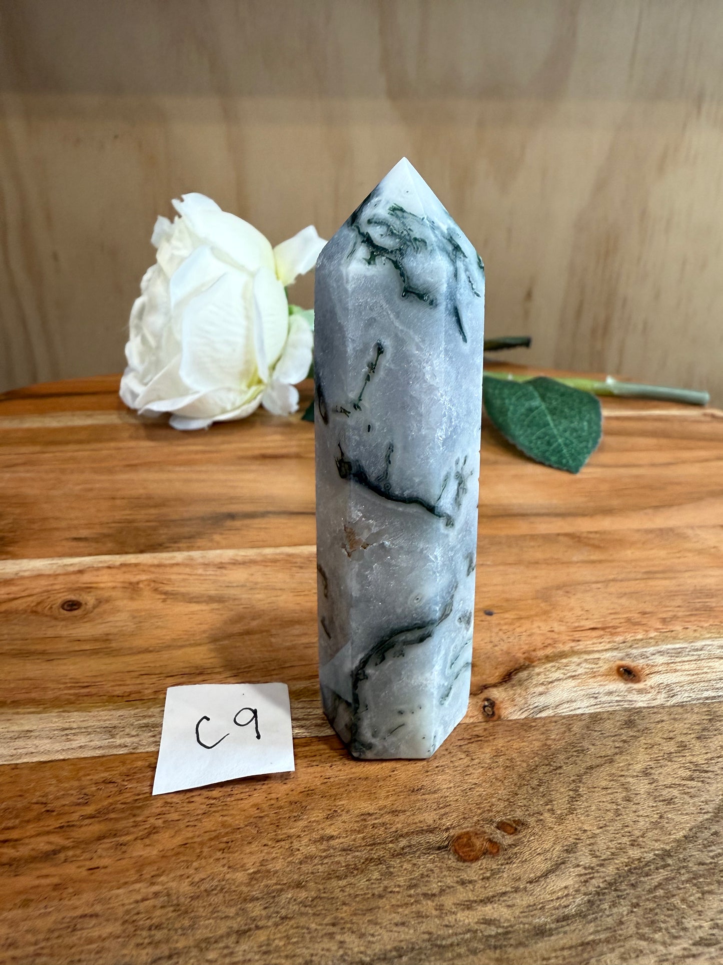AGATE MOSS POINTS