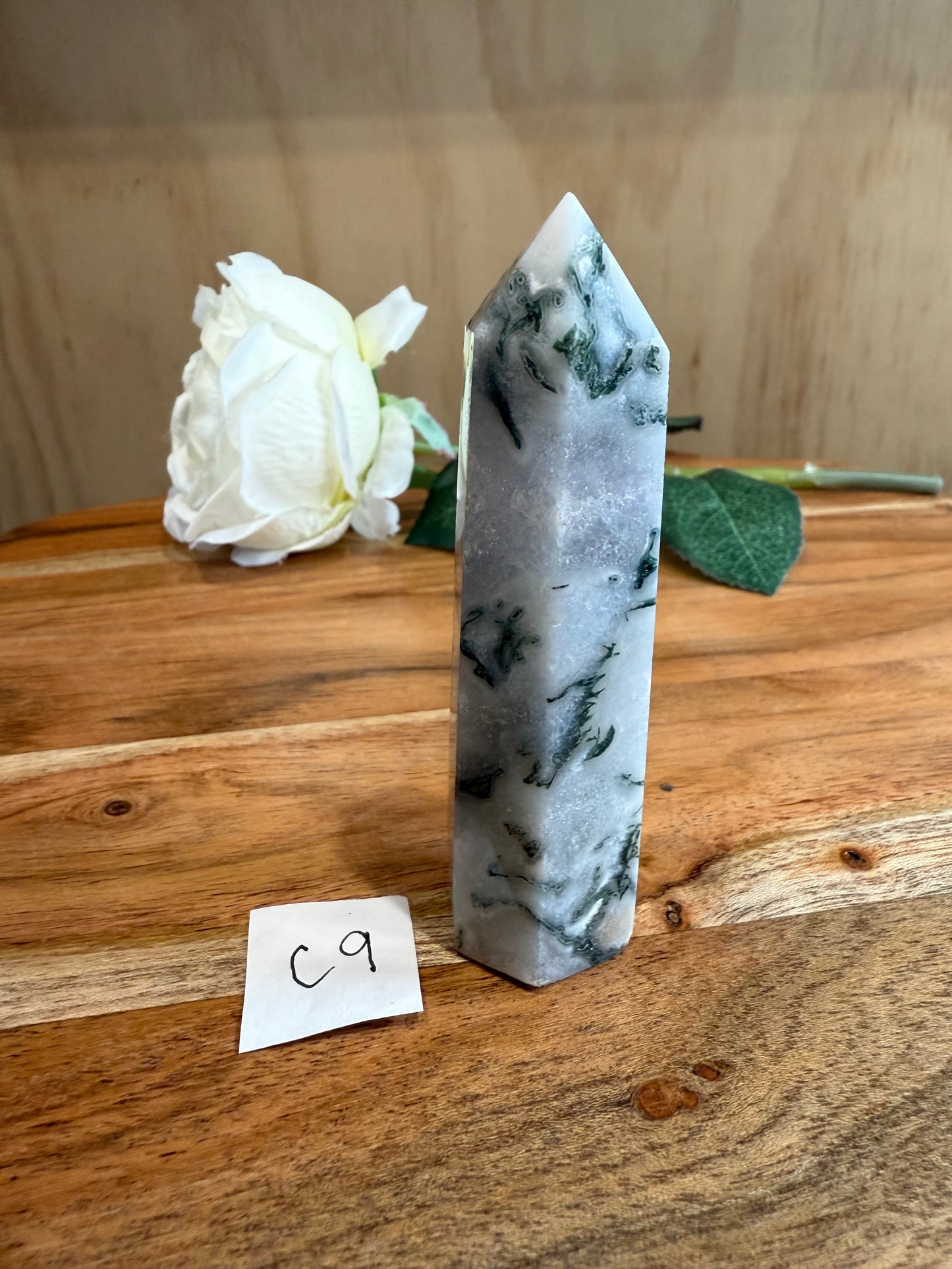 AGATE MOSS POINTS