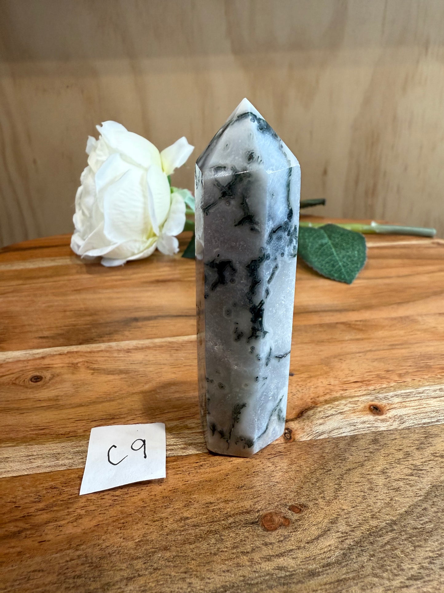 AGATE MOSS POINTS