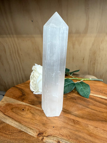 SELENITE TOWER (690GRAMS!!!)