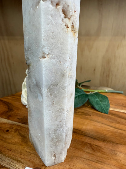 PINK AMETHYST TOWERS (LARGE)