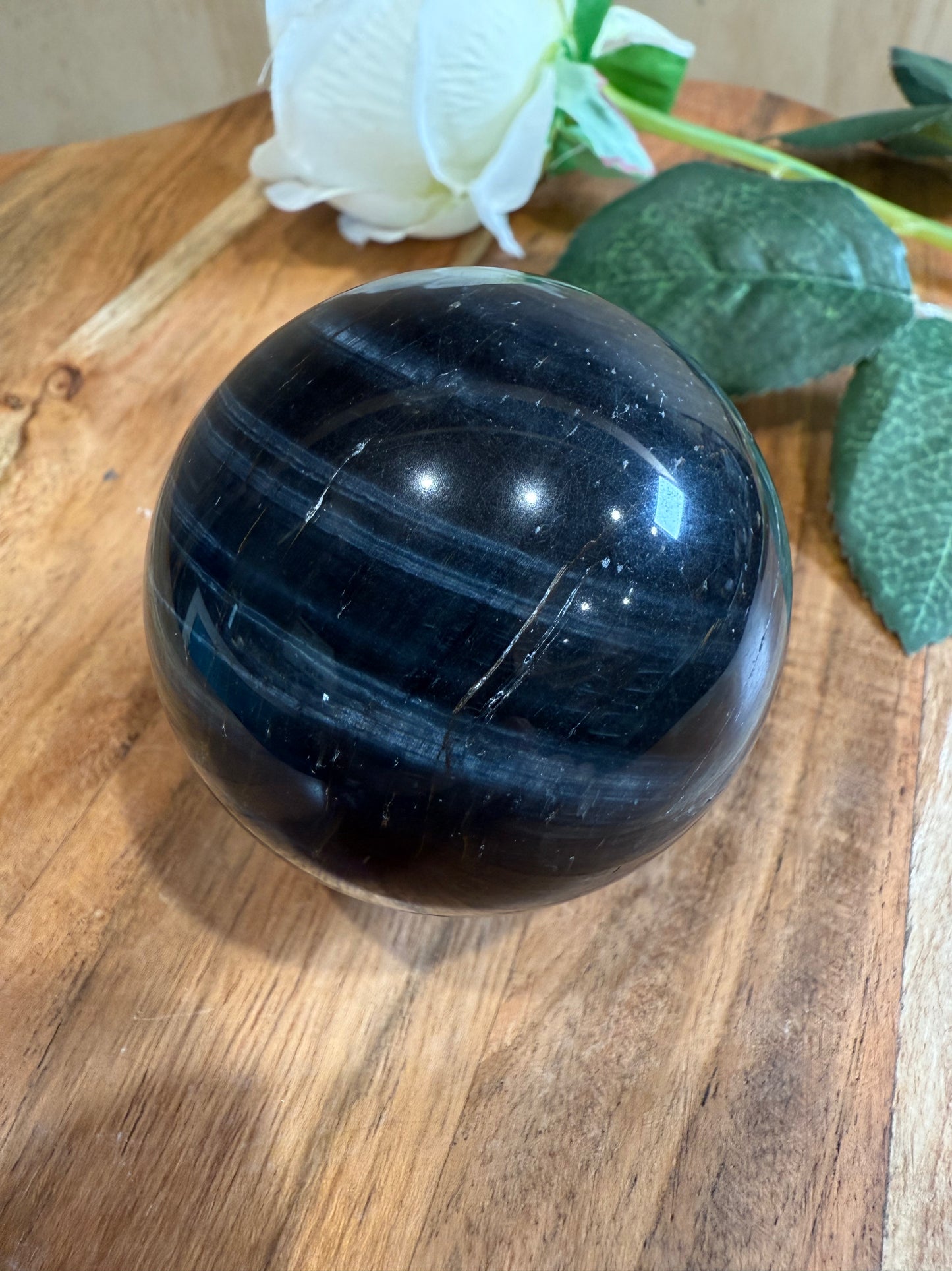 BLUE TIGERS EYE SPHERE
