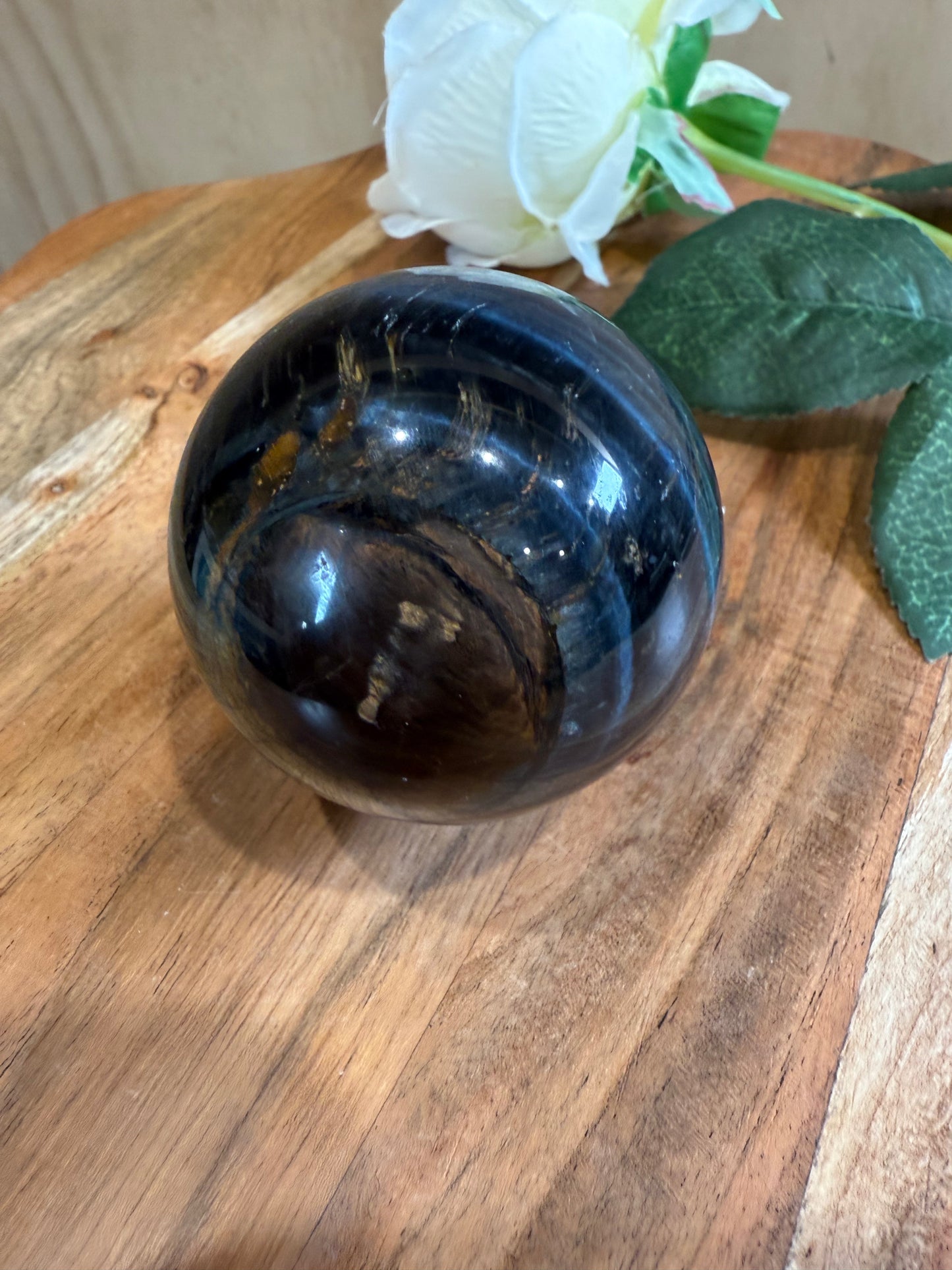 BLUE TIGERS EYE SPHERE