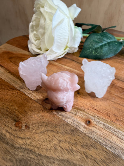 CRYSTAL HIGHLAND COWS (MEDIUM)