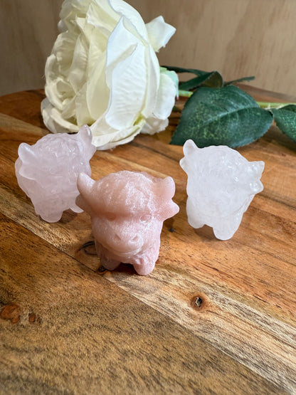 CRYSTAL HIGHLAND COWS (MEDIUM)