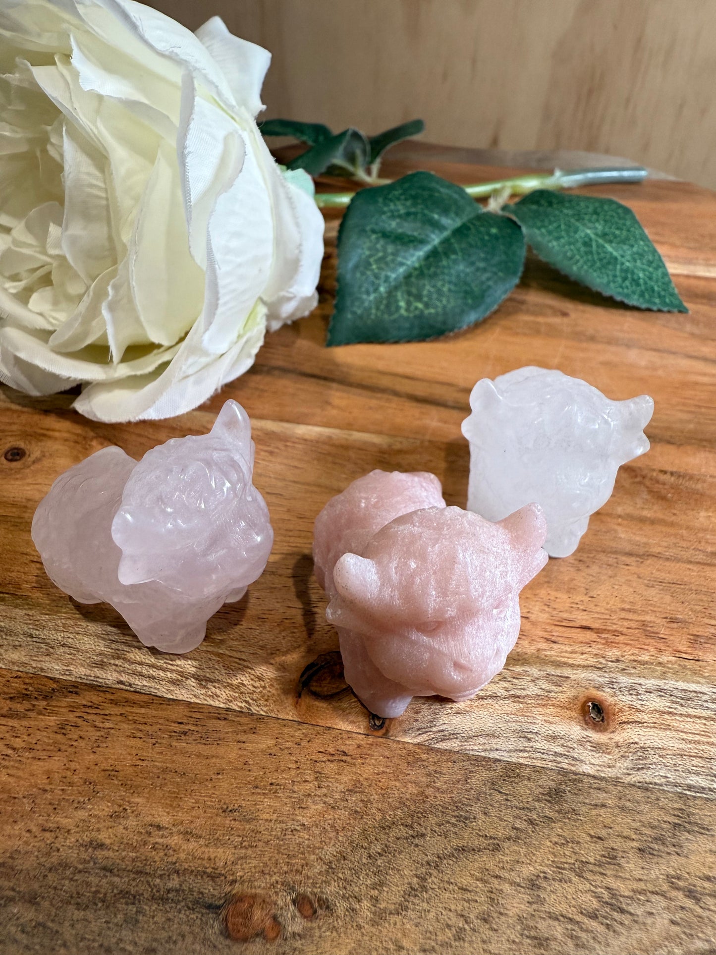 CRYSTAL HIGHLAND COWS (MEDIUM)