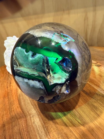 VOLCANO AGATE SPHERE (MASSIVE 2kg)