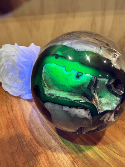 VOLCANO AGATE SPHERE (MASSIVE 2kg)