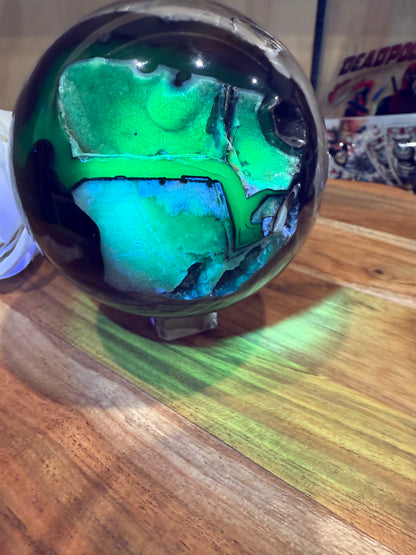 VOLCANO AGATE SPHERE (MASSIVE 2kg)