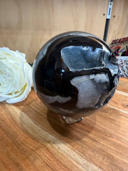 VOLCANO AGATE SPHERE (MASSIVE 2kg)