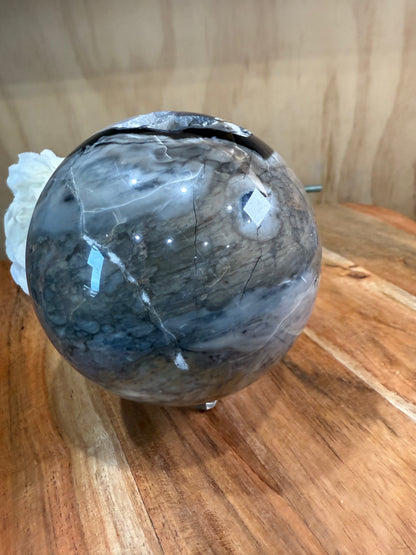 VOLCANO AGATE SPHERE (MASSIVE 2kg)