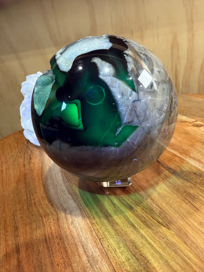 VOLCANO AGATE SPHERE (MASSIVE 2kg)