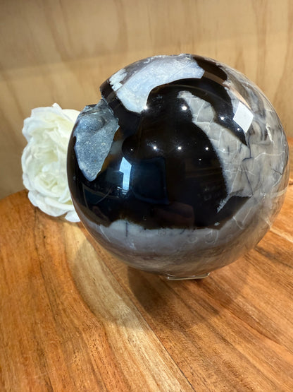 VOLCANO AGATE SPHERE (MASSIVE 2kg)