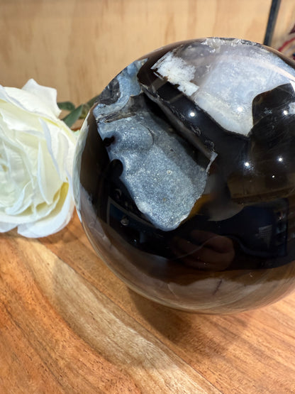 VOLCANO AGATE SPHERE (MASSIVE 2kg)