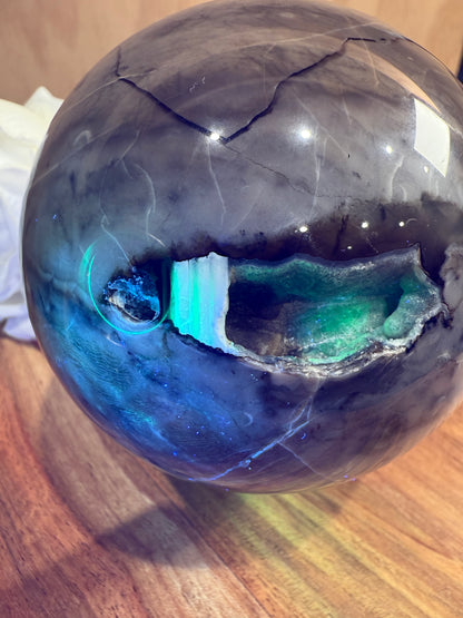 VOLCANO AGATE SPHERE (MASSIVE 2kg)