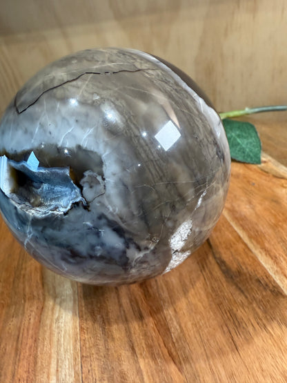 VOLCANO AGATE SPHERE (MASSIVE 2kg)