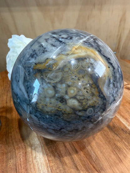 VOLCANO AGATE SPHERE (MASSIVE 2kg)