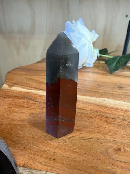 AFRICAN BLOODSTONE POINTS