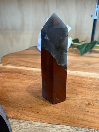 AFRICAN BLOODSTONE POINTS
