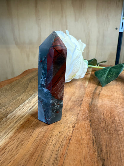 AFRICAN BLOODSTONE POINTS