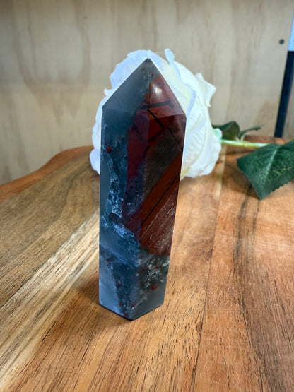 AFRICAN BLOODSTONE POINTS