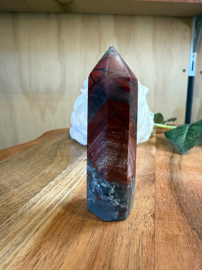 AFRICAN BLOODSTONE POINTS