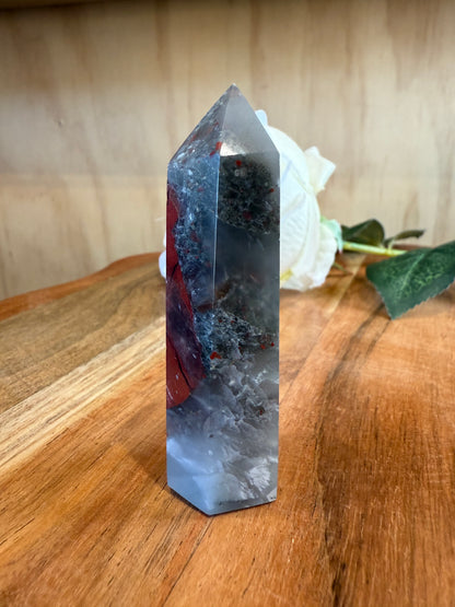 AFRICAN BLOODSTONE POINTS