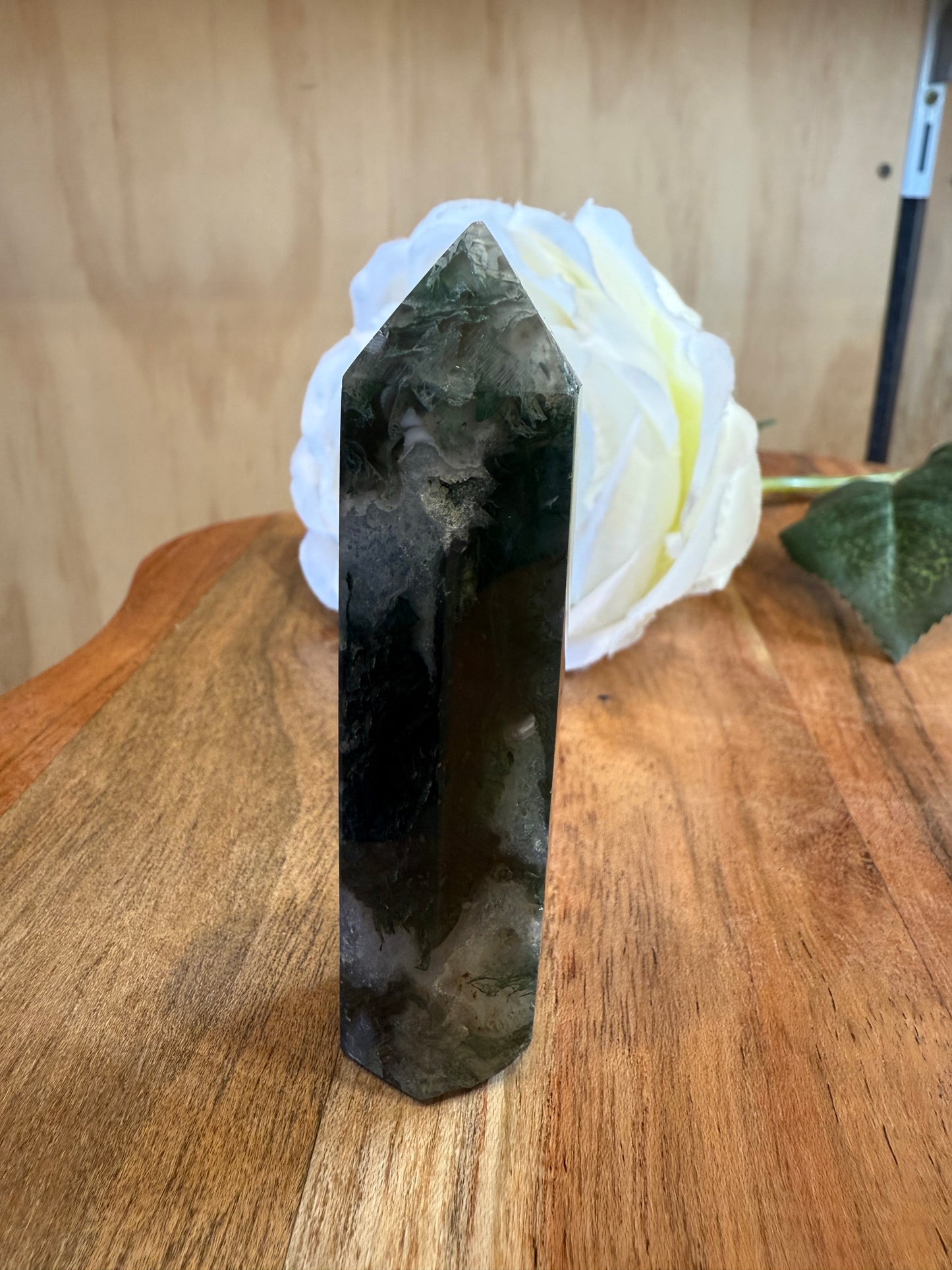 MOSS AGATE POINTS