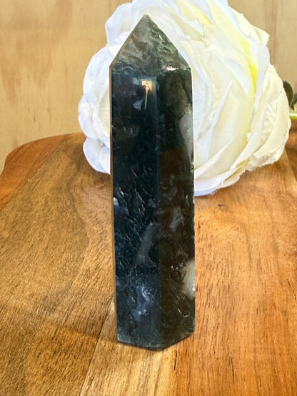 MOSS AGATE POINTS