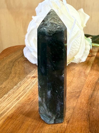 MOSS AGATE POINTS