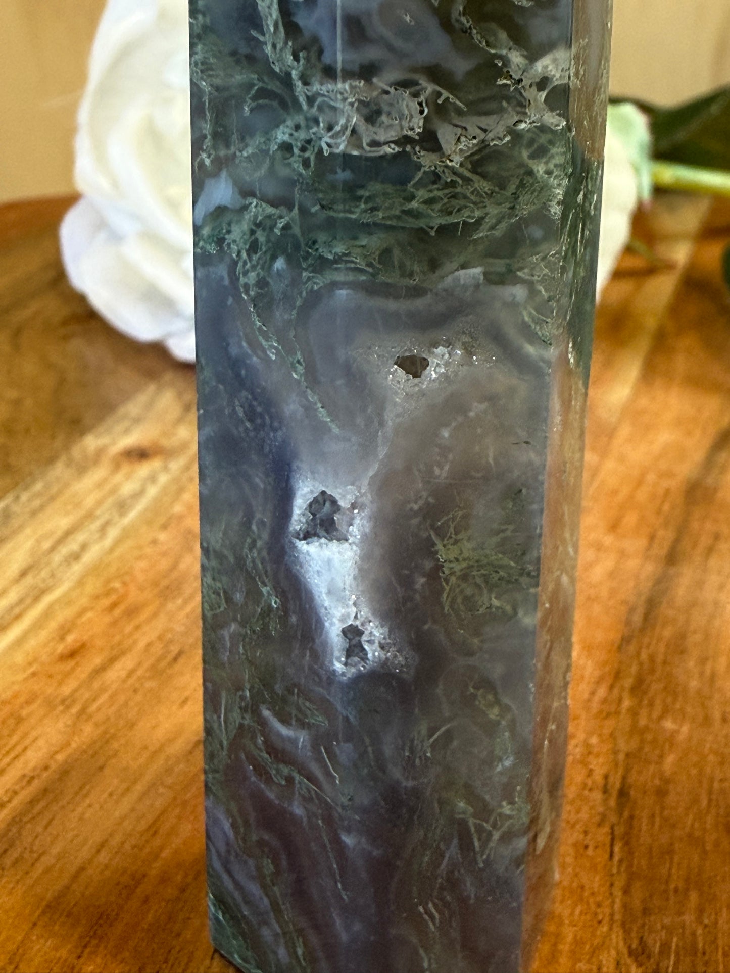 MOSS AGATE POINTS