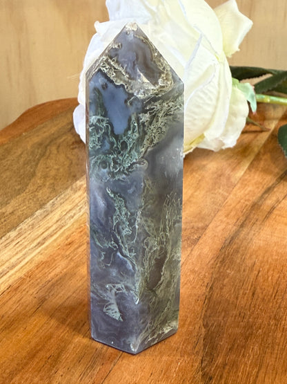 MOSS AGATE POINTS