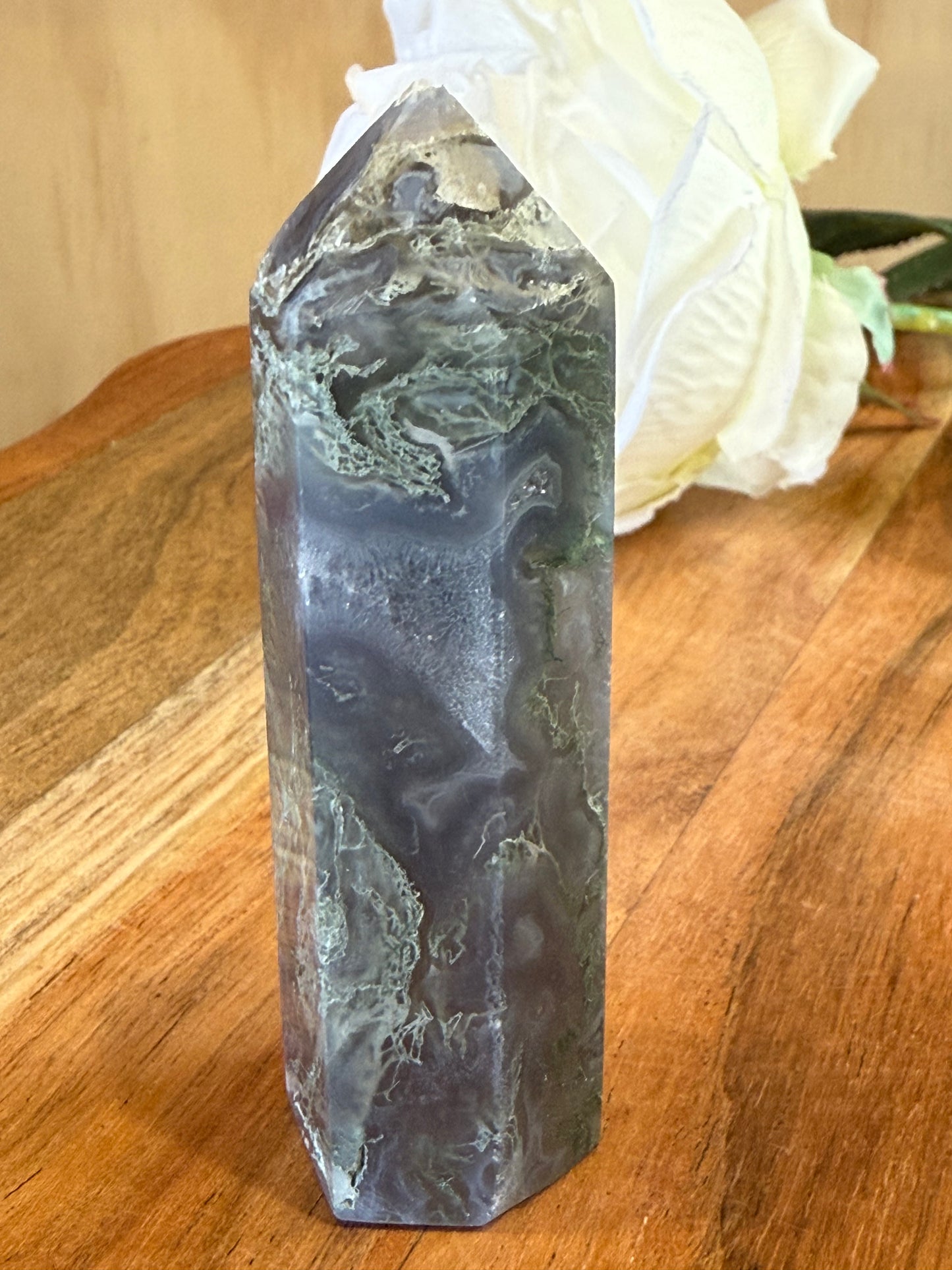 MOSS AGATE POINTS