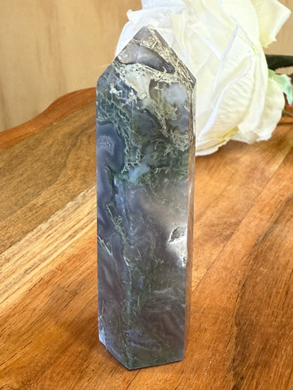 MOSS AGATE POINTS