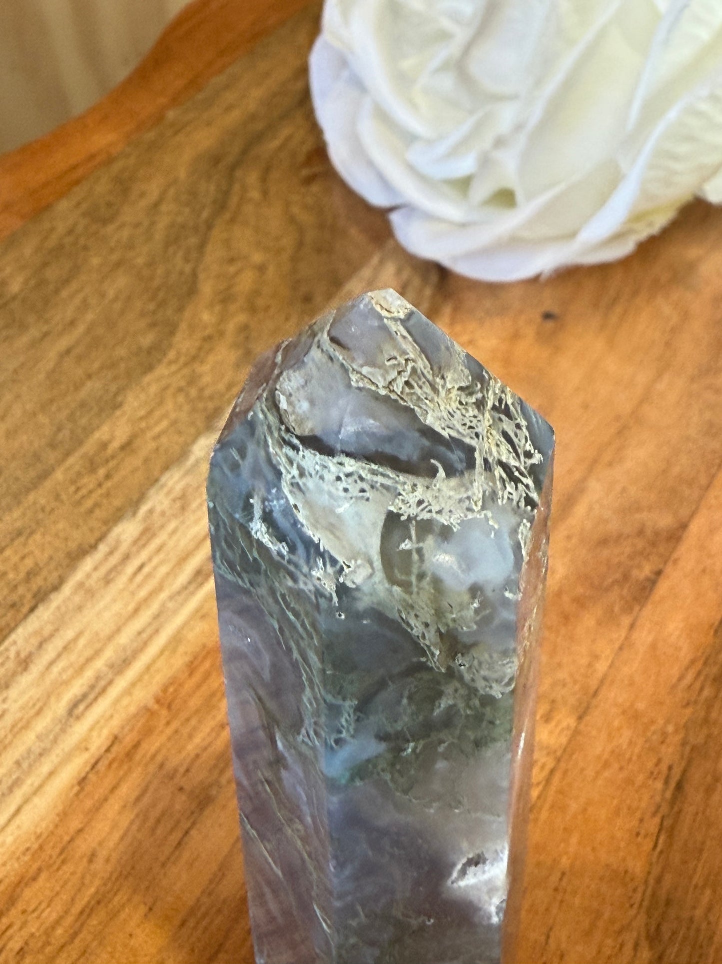 MOSS AGATE POINTS